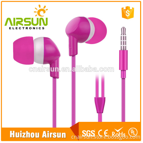 Cheap Price Cute Earbud In Ear Earphone 3.5mm Jack